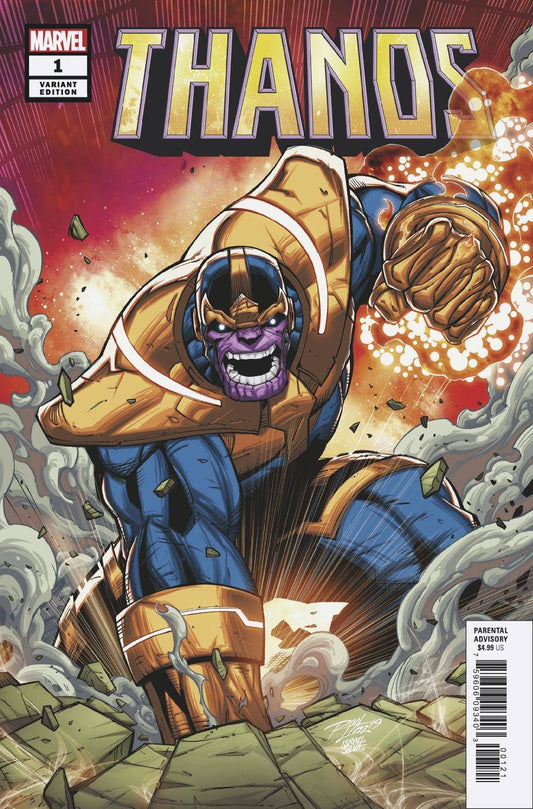 MARVEL COMICS MARVEL COMICS THANOS #1 (OF 6) LIM VAR