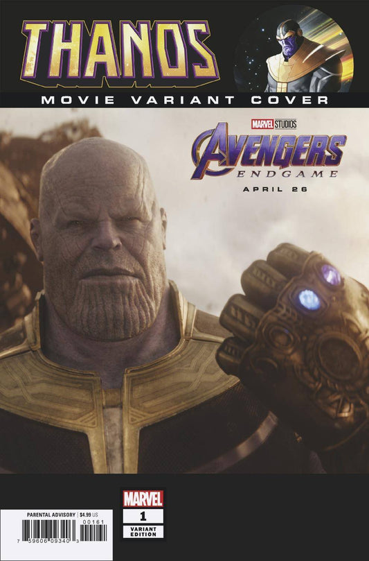 MARVEL COMICS MARVEL COMICS THANOS #1 (OF 6) MOVIE VAR