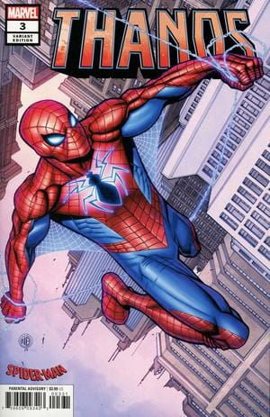 MARVEL COMICS MARVEL COMICS THANOS #3 (OF 6) SPIDER-MAN BIG TIME SUIT VAR