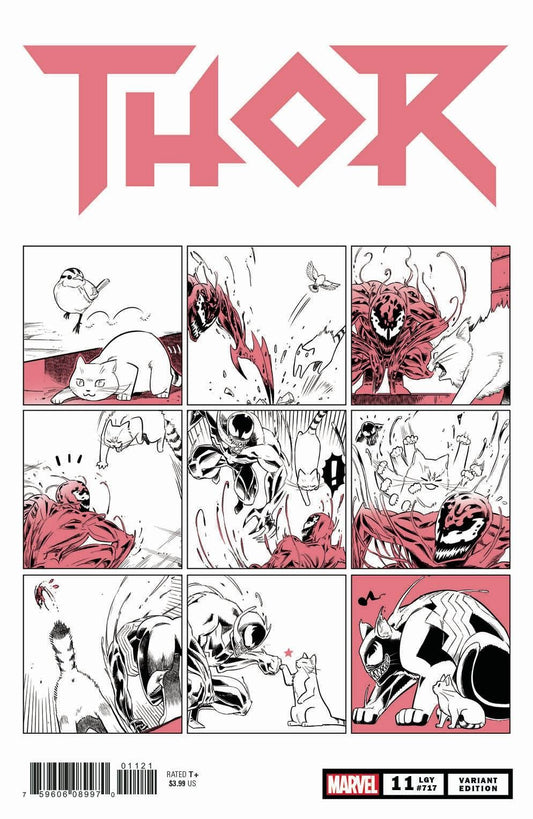 MARVEL COMICS MARVEL COMICS THOR #11 FUJI CAT VAR