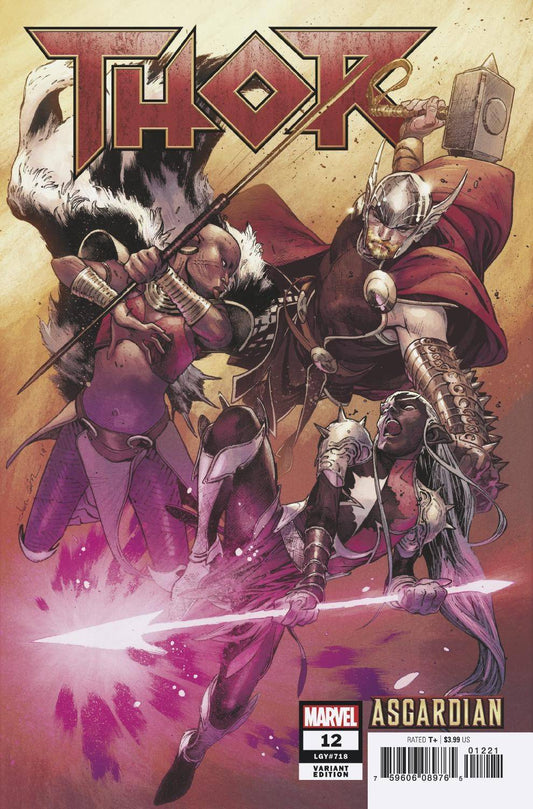 MARVEL COMICS MARVEL COMICS THOR #12 ARTIST ASGARDIAN VAR