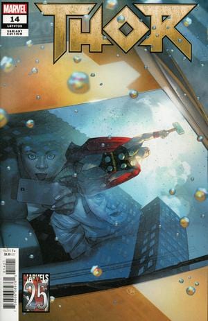 MARVEL COMICS MARVEL COMICS THOR #14 PUTRI MARVELS 25TH TRIBUTE VAR