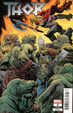 MARVEL COMICS MARVEL COMICS THOR #3 CONNECTING HAMMER VAR
