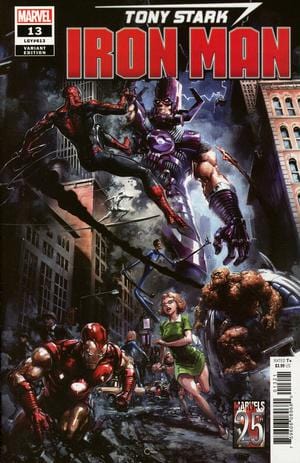MARVEL COMICS MARVEL COMICS TONY STARK IRON MAN #13 CRAIN MARVELS 25TH TRIBUTE VAR