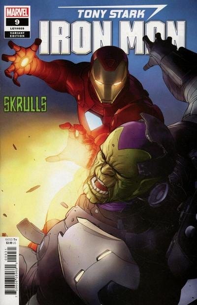 MARVEL COMICS MARVEL COMICS TONY STARK IRON MAN #9 PHAM SKRULLS VAR