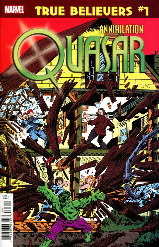 MARVEL COMICS MARVEL COMICS TRUE BELIEVERS ANNIHILATION QUASAR #1