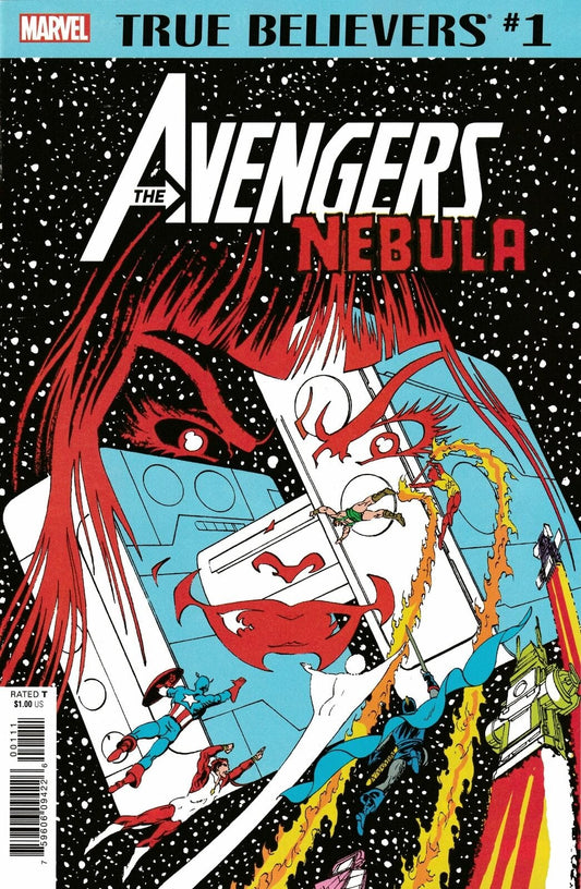 MARVEL COMICS MARVEL COMICS TRUE BELIEVERS AVENGERS NEBULA #1