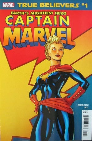 MARVEL COMICS MARVEL COMICS TRUE BELIEVERS CAPTAIN MARVEL EARTHS MIGHTIEST HERO #1