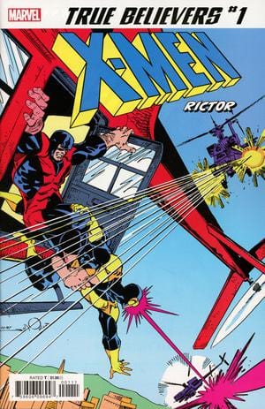 MARVEL COMICS MARVEL COMICS TRUE BELIEVERS X-MEN RICTOR #1
