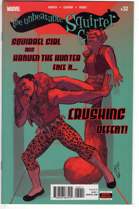 MARVEL COMICS MARVEL COMICS UNBEATABLE SQUIRREL GIRL #32 LEG