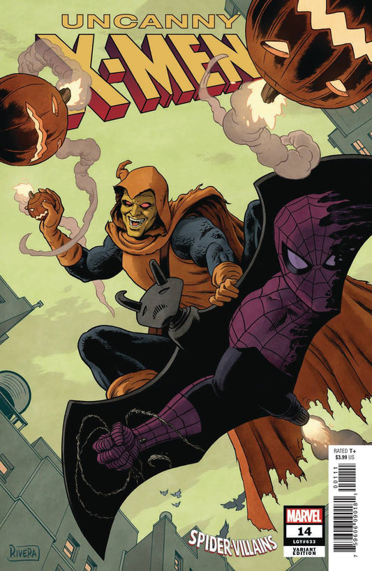 MARVEL COMICS MARVEL COMICS UNCANNY X-MEN #14 RIVERA SPIDER-MAN VILLAINS VAR