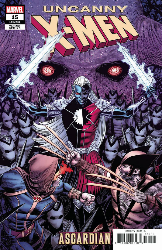 MARVEL COMICS MARVEL COMICS UNCANNY X-MEN #15 ARTIST ASGARDIAN VAR
