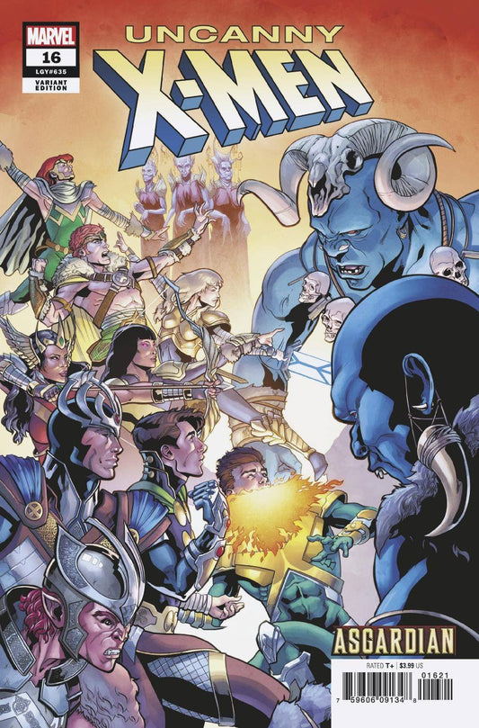MARVEL COMICS MARVEL COMICS UNCANNY X-MEN #16 ARTIST ASGARDIAN VAR