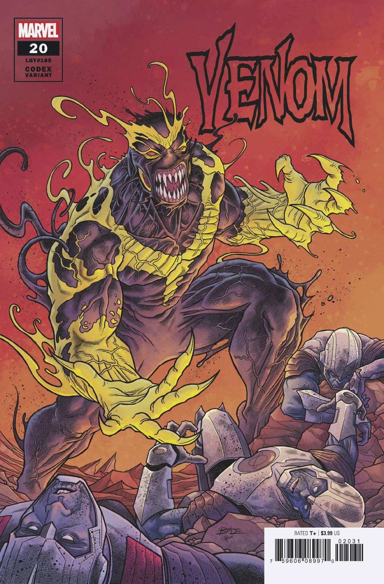 MARVEL COMICS MARVEL COMICS VENOM #20 CODEX VAR AC