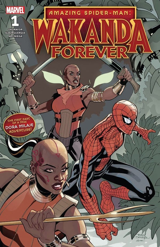 MARVEL COMICS MARVEL COMICS VF/NM WAKANDA FOREVER AMAZING SPIDER-MAN #1 (OF 3)