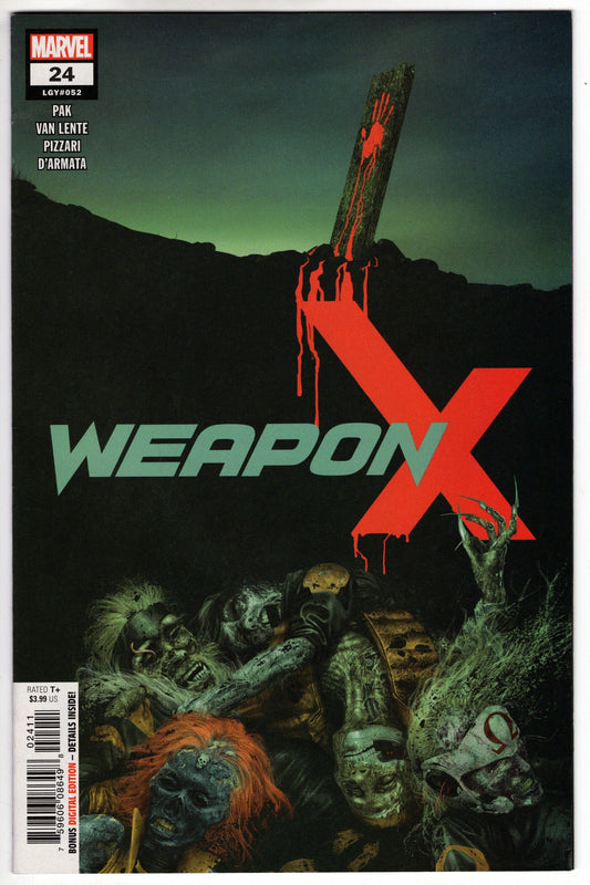 MARVEL COMICS MARVEL COMICS VF/NM WEAPON X #24 (3RD SERIES)