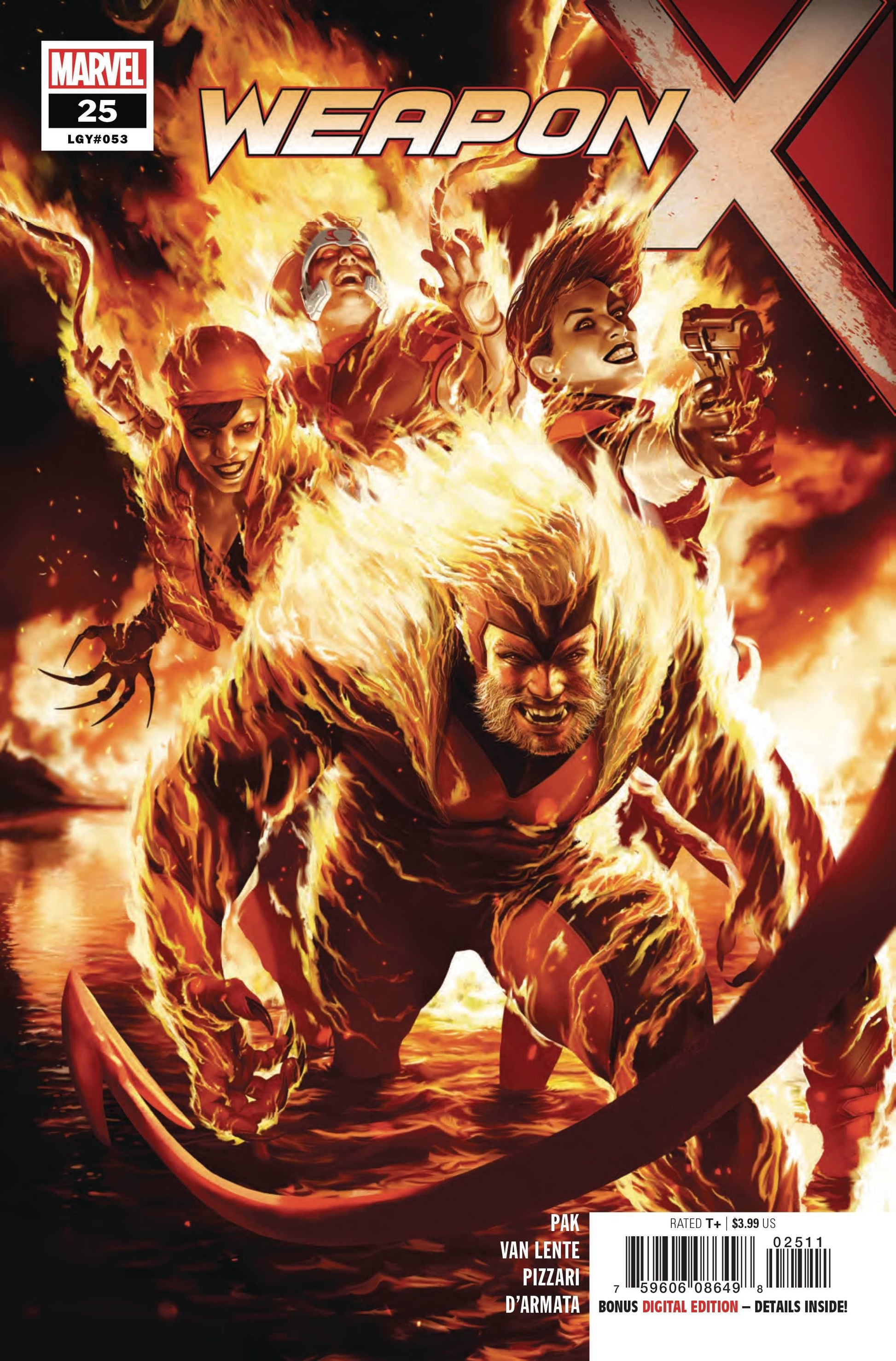 MARVEL COMICS MARVEL COMICS VF/NM WEAPON X #25 (3RD SERIES)