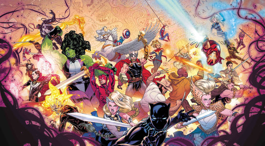 MARVEL COMICS MARVEL COMICS WAR OF REALMS #1 DAUTERMAN WRAPAROUND GATEFOLD YOUNG GUNS VA