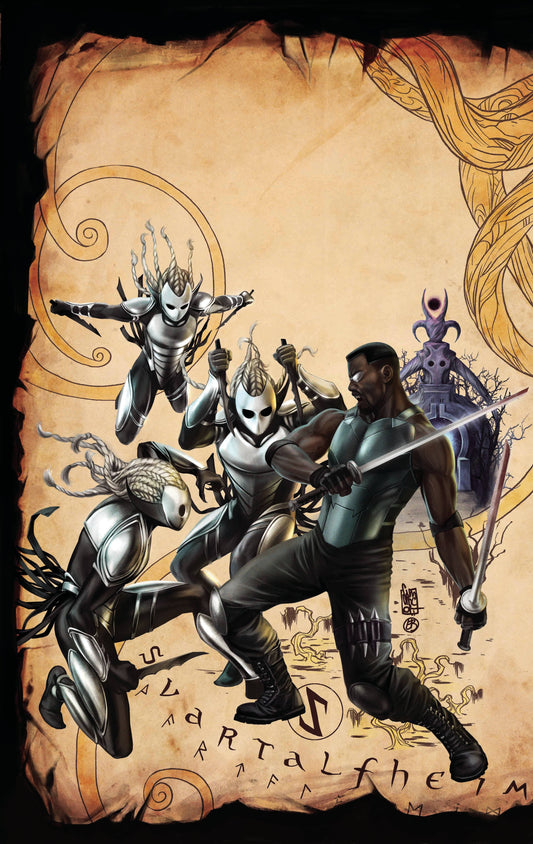 MARVEL COMICS MARVEL COMICS WAR OF REALMS #4 (OF 6) DJURDJEVIC CONNECTING REALM VAR