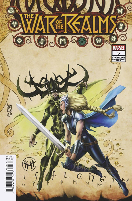 MARVEL COMICS MARVEL COMICS WAR OF REALMS #5 (OF 6) CAMUNCOLI CONNECTING REALM VAR