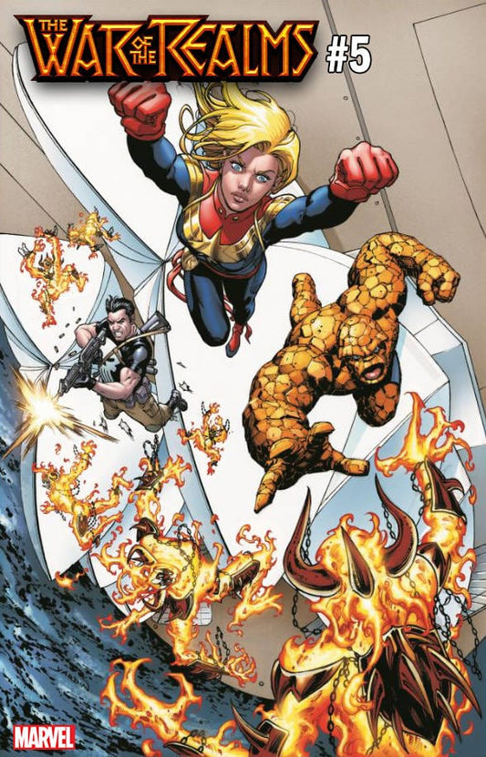 MARVEL COMICS MARVEL COMICS WAR OF REALMS #5 (OF 6) YARDIN INTERNATIONAL VAR