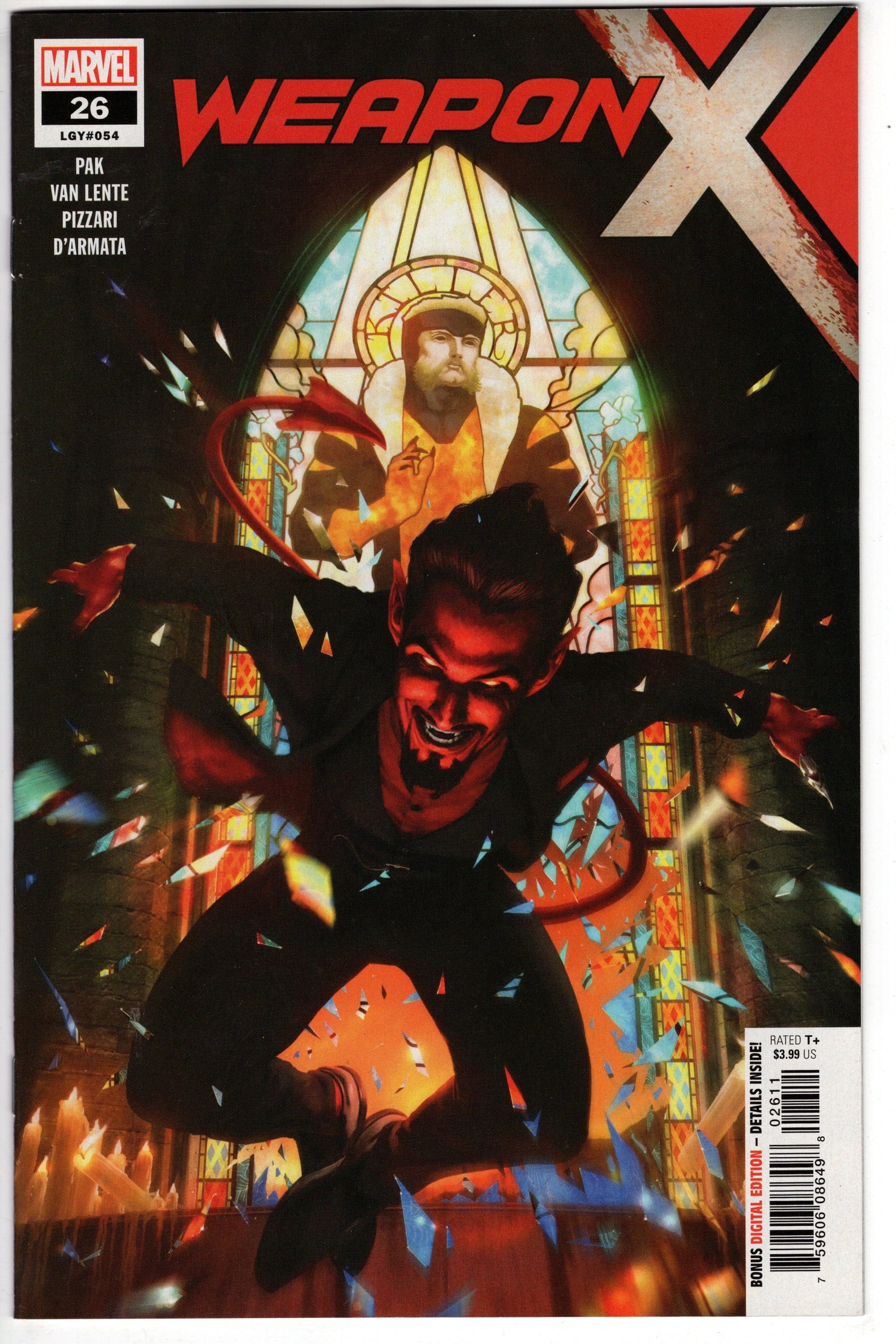 MARVEL COMICS MARVEL COMICS WEAPON X #26 (3RD SERIES)
