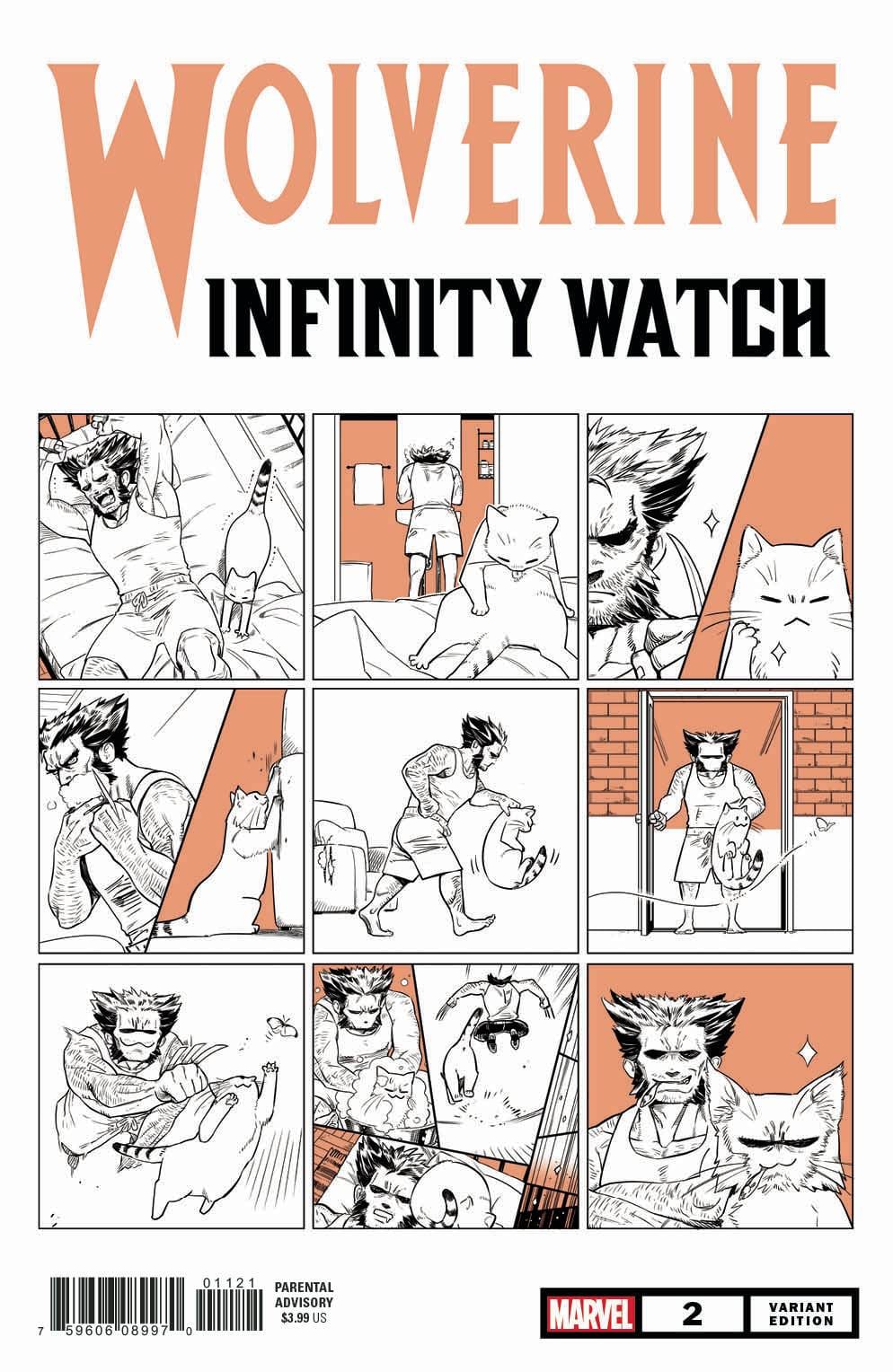 MARVEL COMICS MARVEL COMICS WOLVERINE INFINITY WATCH #2 (OF 5) FUJI CAT VAR