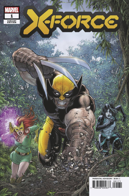 MARVEL COMICS MARVEL COMICS X-FORCE #1 RYP VAR DX