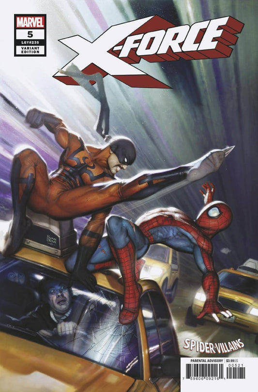 MARVEL COMICS MARVEL COMICS X-FORCE #5 SPIDER-MAN VILLAINS VAR