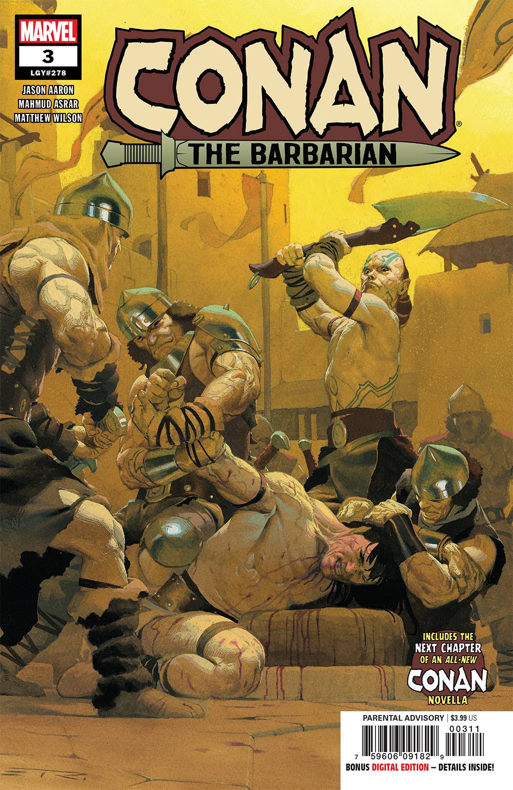 MARVEL COMICS marvel CONAN THE BARBARIAN #3