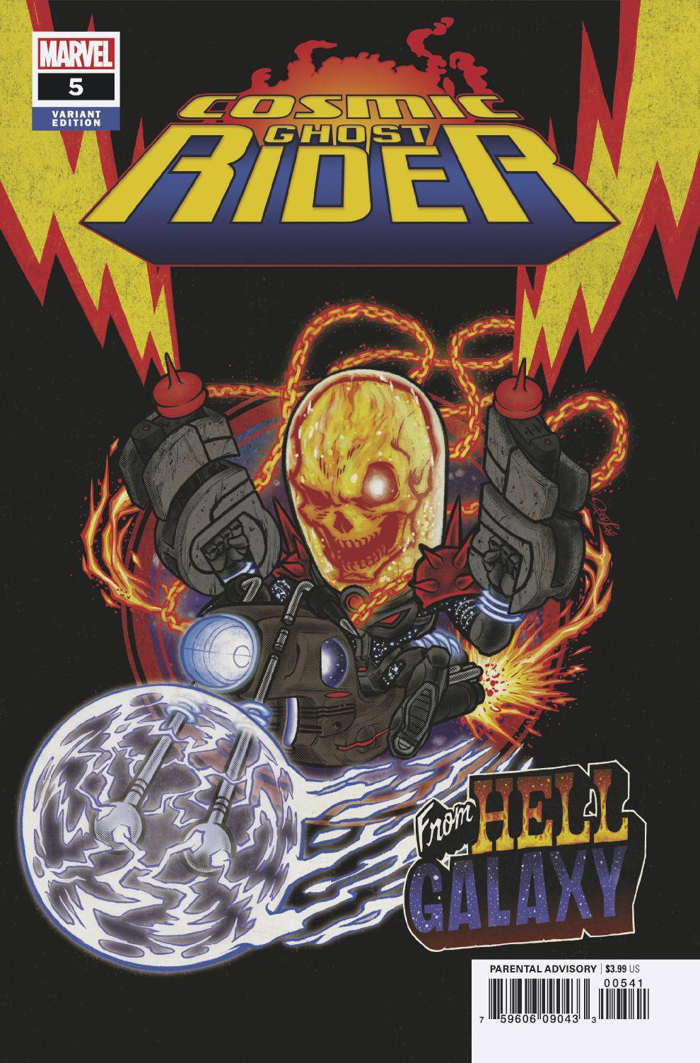 MARVEL COMICS Marvel COSMIC GHOST RIDER #5 (OF 5) SUPERLOG VAR