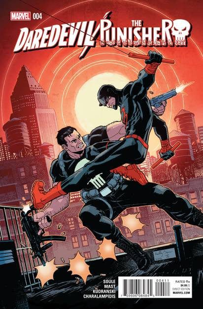 MARVEL COMICS Marvel DAREDEVIL PUNISHER #4 (OF 4)