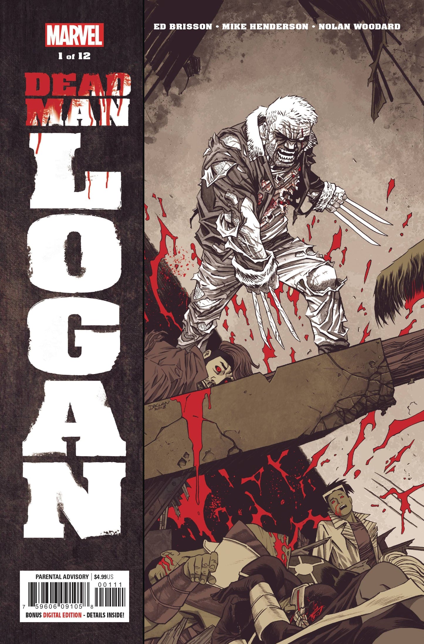 MARVEL COMICS marvel DEAD MAN LOGAN #1 (OF 12)