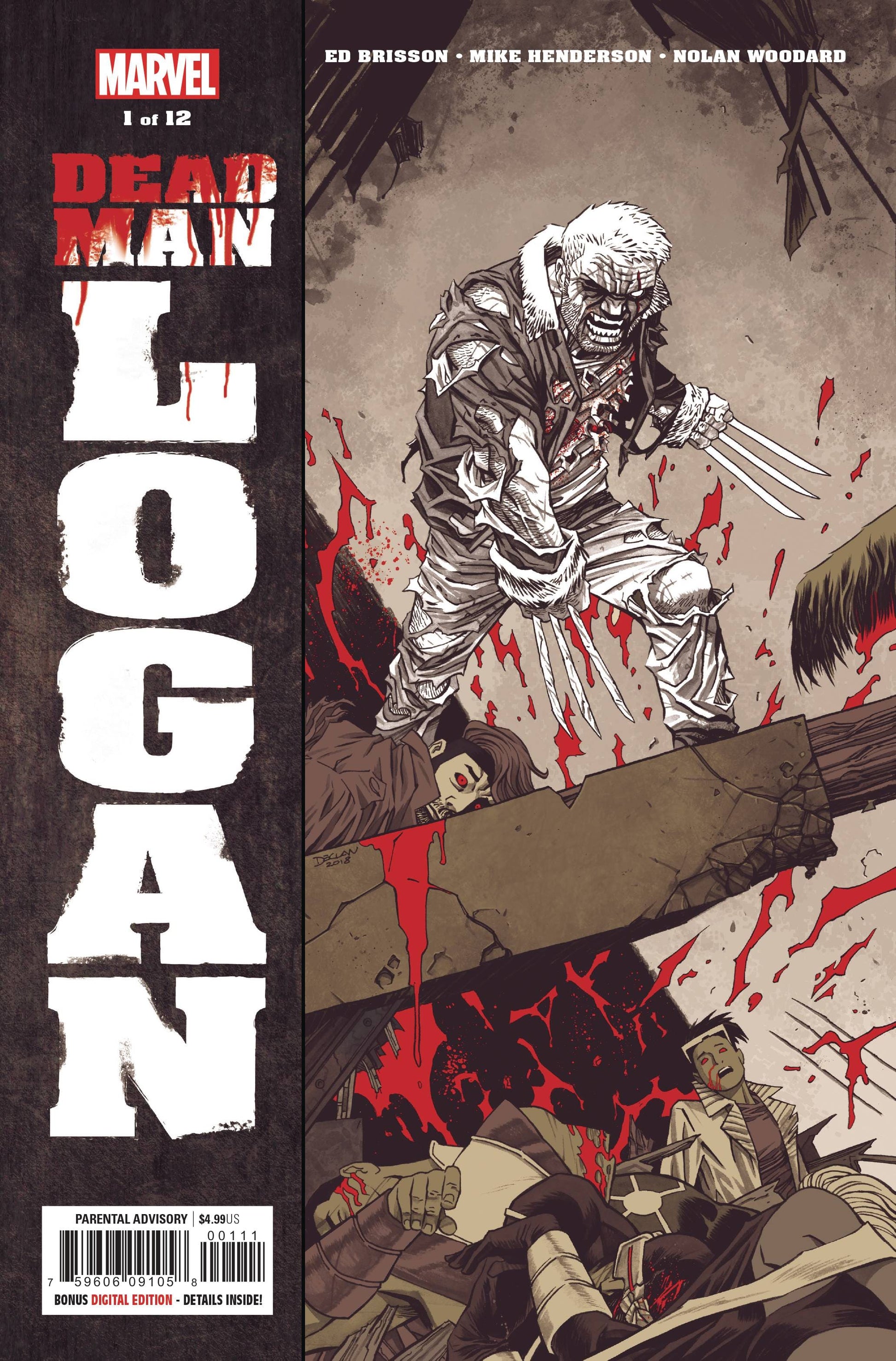 MARVEL COMICS marvel DEAD MAN LOGAN #1 (OF 12)