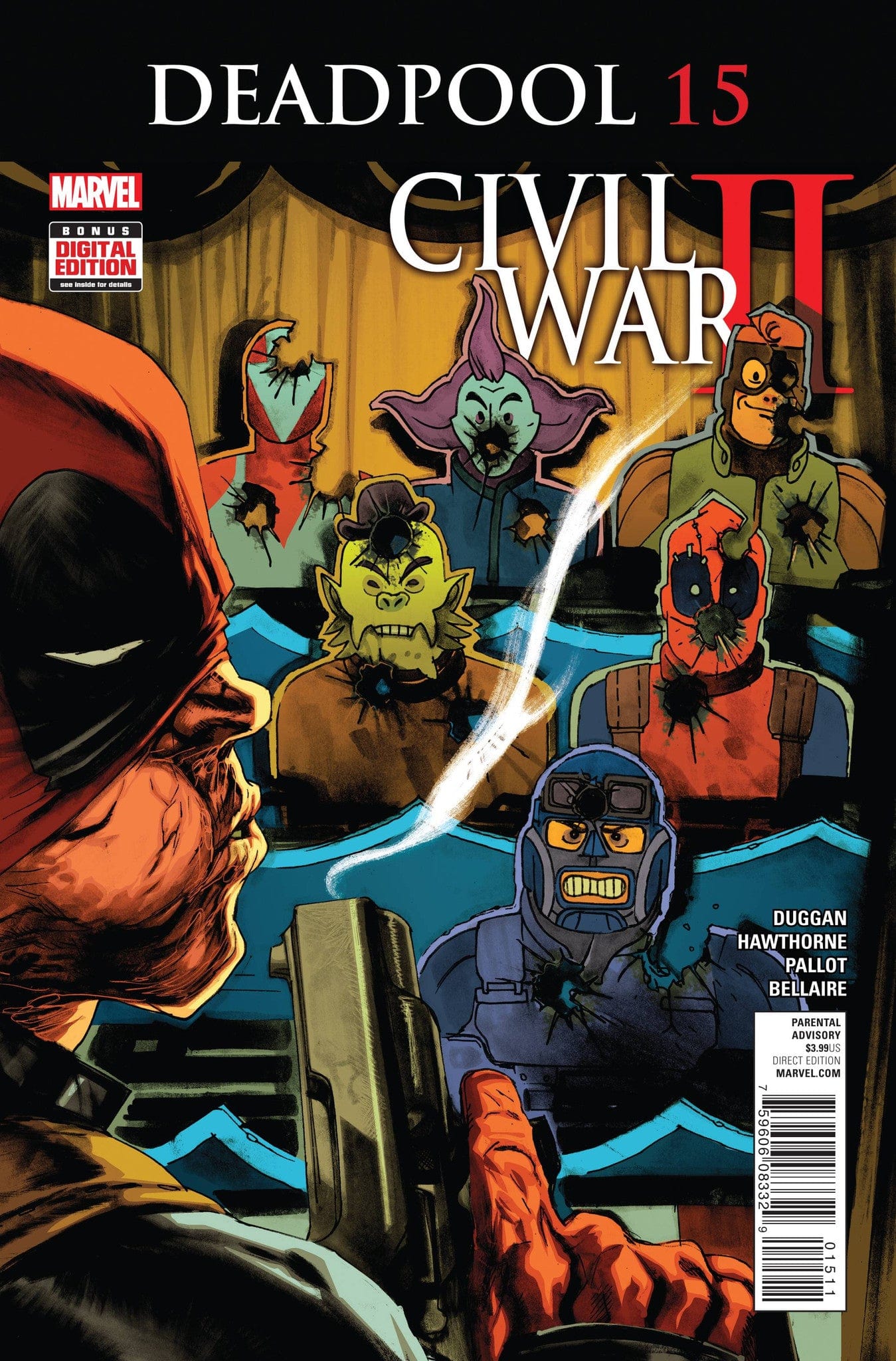 MARVEL COMICS Marvel DEADPOOL #15