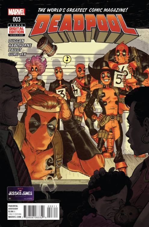 MARVEL COMICS Marvel DEADPOOL #3