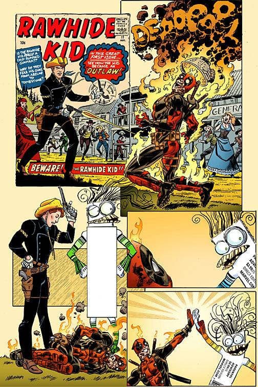 MARVEL COMICS Marvel DEADPOOL #9 KOBLISH SECRET COMIC VAR