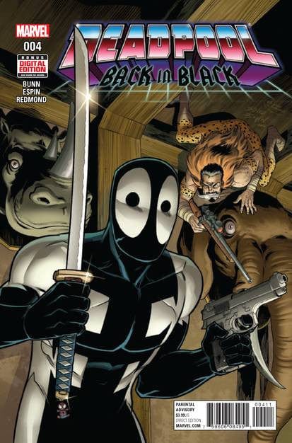 MARVEL COMICS Marvel DEADPOOL BACK IN BLACK #4 (OF 5)