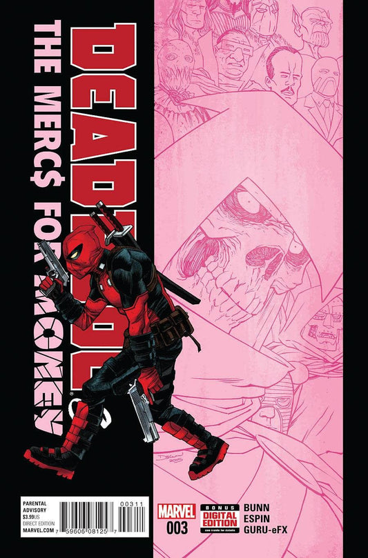 MARVEL COMICS Marvel DEADPOOL MERCS FOR MONEY #3 (OF 5)