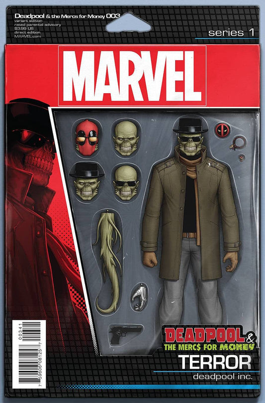 MARVEL COMICS Marvel DEADPOOL MERCS FOR MONEY #3 (OF 5) ACTION FIGURE VAR