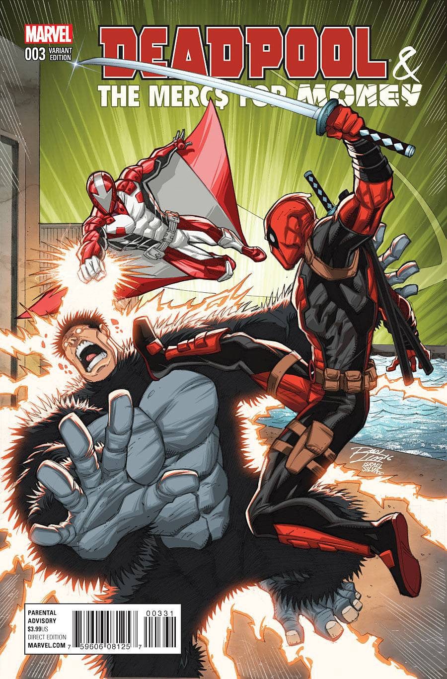 MARVEL COMICS Marvel DEADPOOL MERCS FOR MONEY #3 (OF 5) LIM VAR