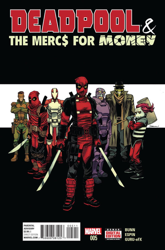 MARVEL COMICS Marvel DEADPOOL MERCS FOR MONEY #5 (OF 5)