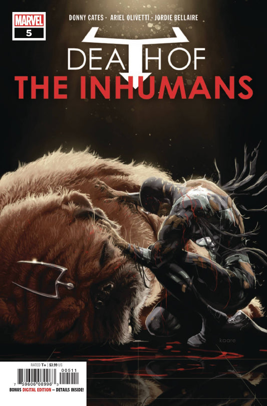 MARVEL COMICS marvel DEATH OF INHUMANS #5 (OF 5)