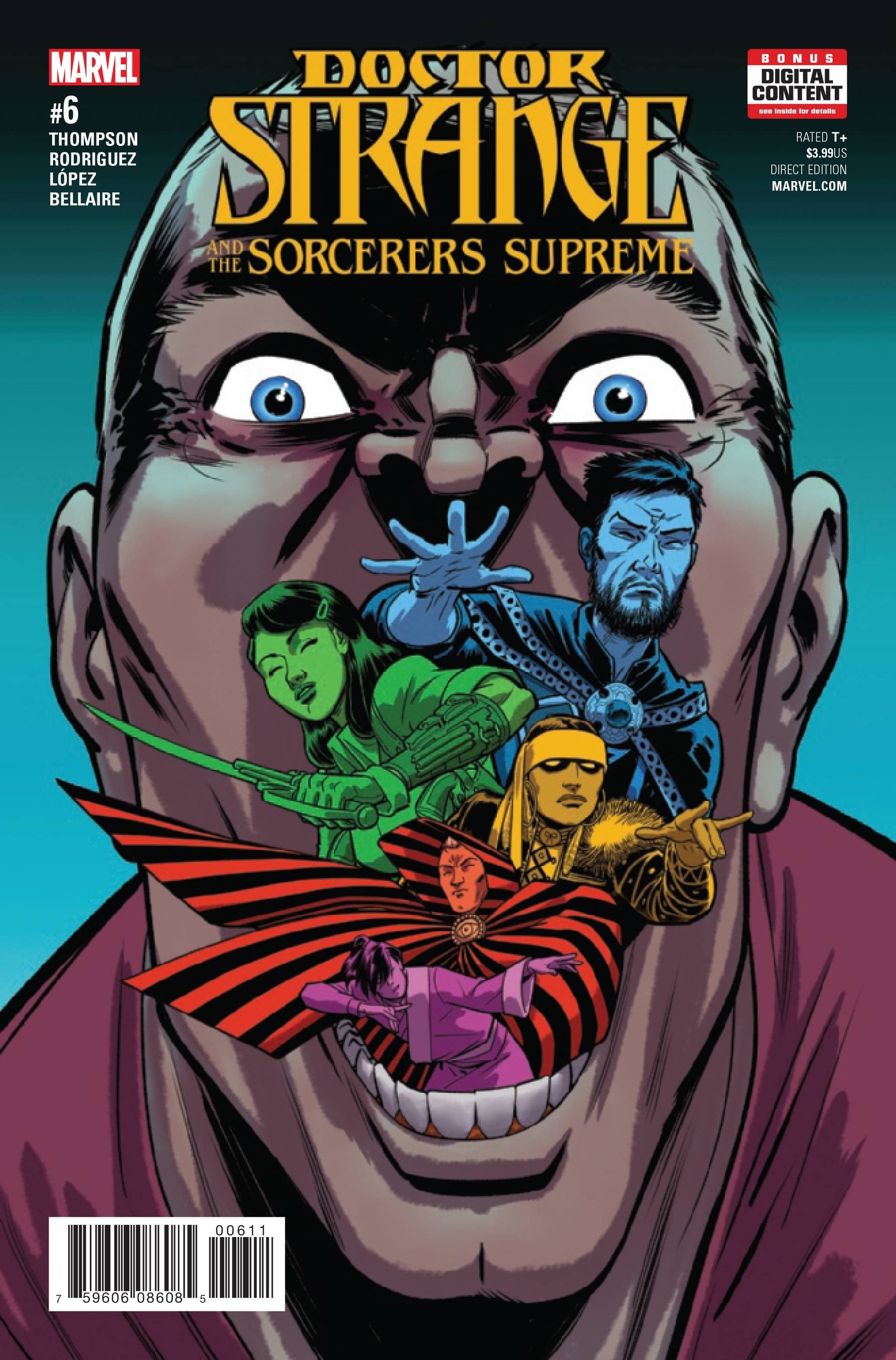MARVEL COMICS Marvel DOCTOR STRANGE SORCERERS SUPREME #6