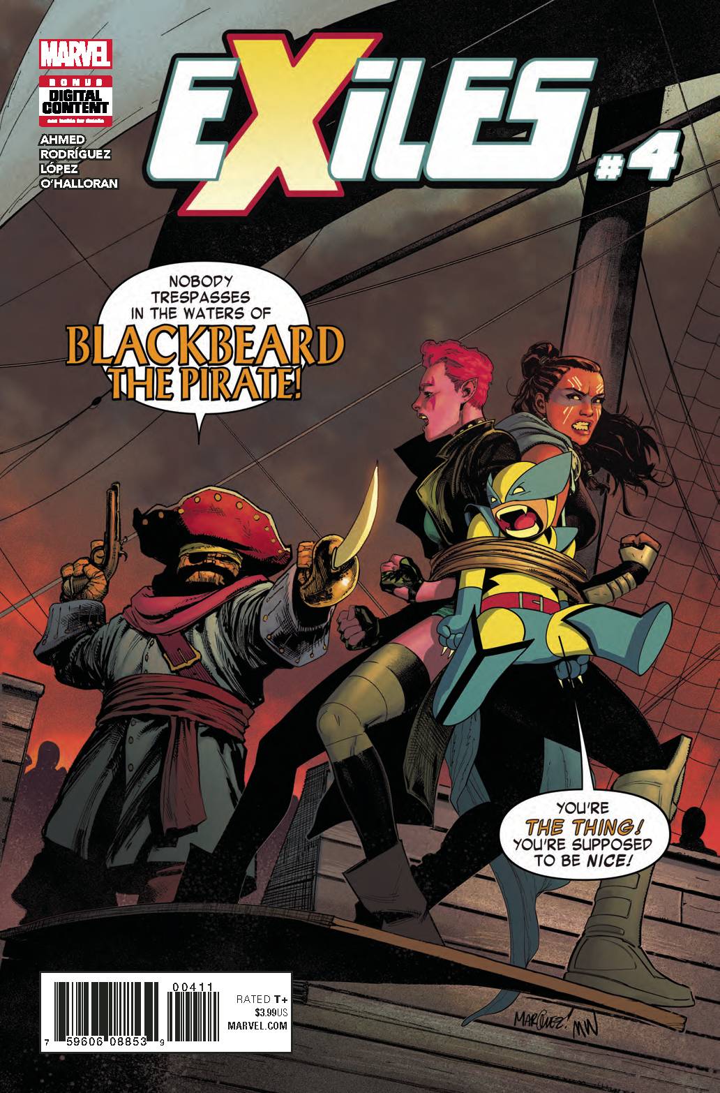 MARVEL COMICS Marvel EXILES #4