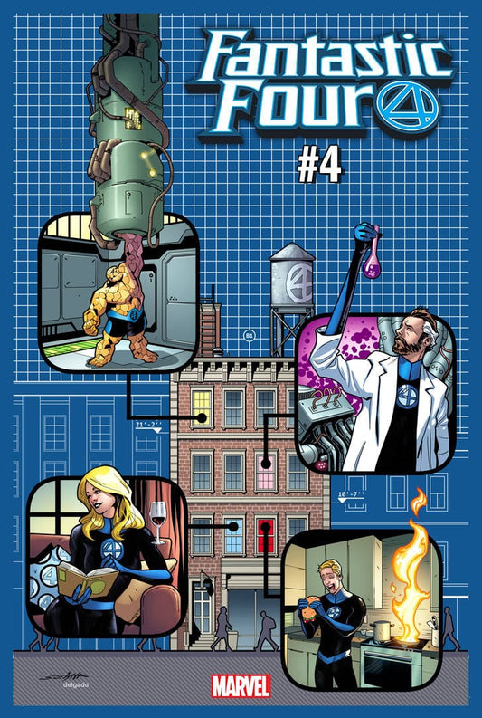 MARVEL COMICS marvel FANTASTIC FOUR #4 YANCY STREET VAR