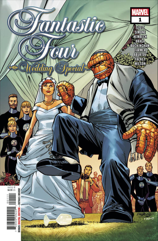 MARVEL COMICS marvel FANTASTIC FOUR WEDDING SPECIAL