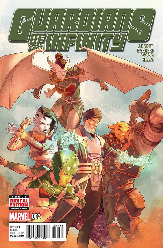 MARVEL COMICS Marvel GUARDIANS OF INFINITY #2