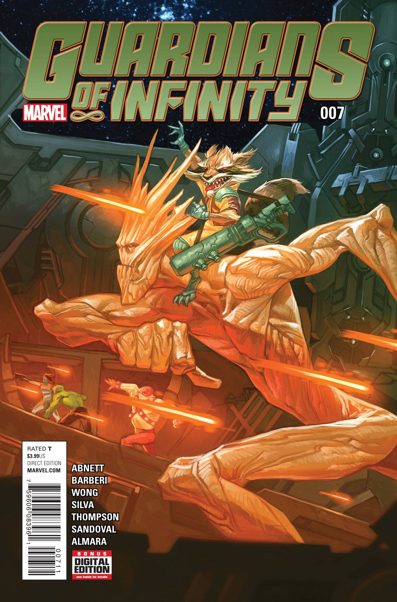 MARVEL COMICS Marvel GUARDIANS OF INFINITY #7