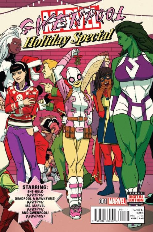 MARVEL COMICS Marvel GWENPOOL SPECIAL #1  Cover A Regular Kris Anka Cover